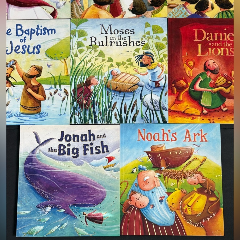 8 My First Bible Stories Introduction To Old Testament Stories 4 Young Children - Picture 4 of 16